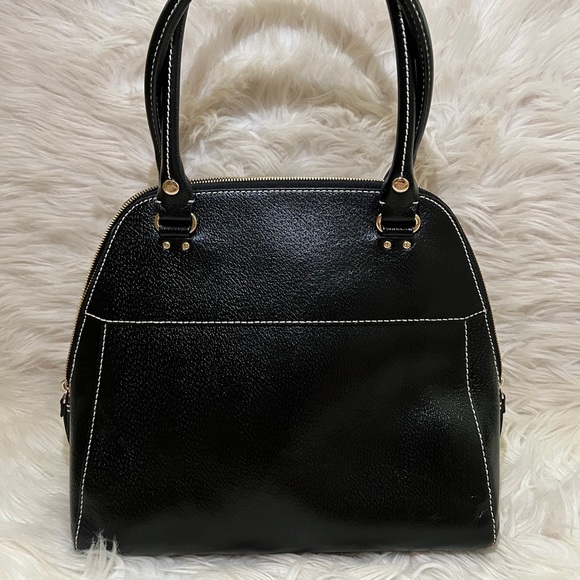 Kate Spade black leather hand bag - Picture 2 of 6